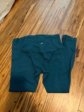Lululemon align leggings 28” size 2 Green Jasper